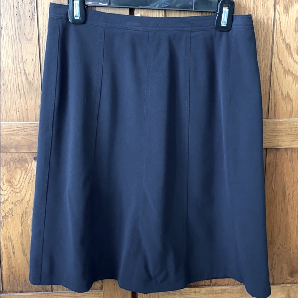 Thalian Navy Blue Pencil Skirt